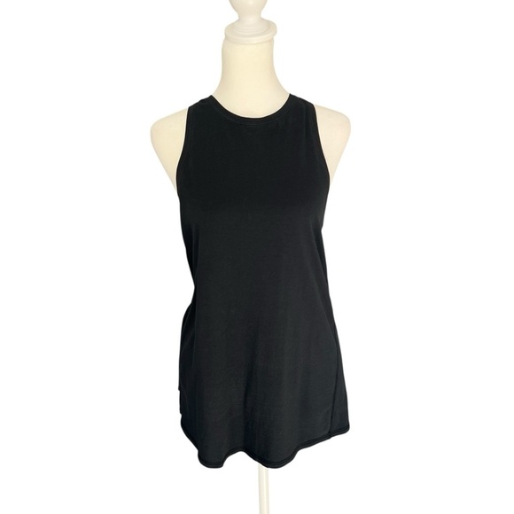 LULULEMON All Tied Up Open Back Tank Top Black Size Small - Picture 2 of 6